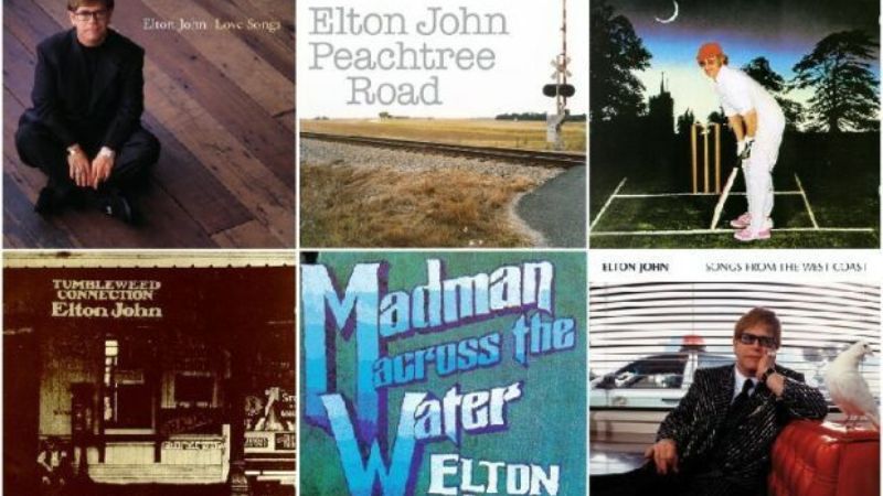 Elton John Albums in Order Images