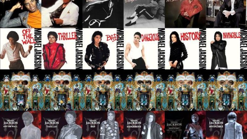 Michael Jackson Albums in Order Images