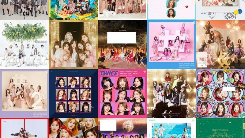 Twice Albums in Order Images