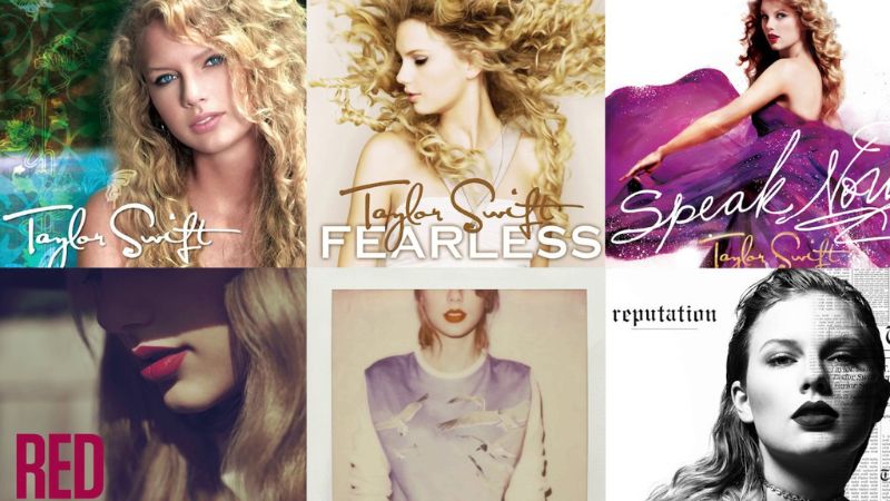 Taylor Swift Albums in Order 