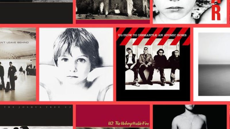 U2 Albums in Order Images