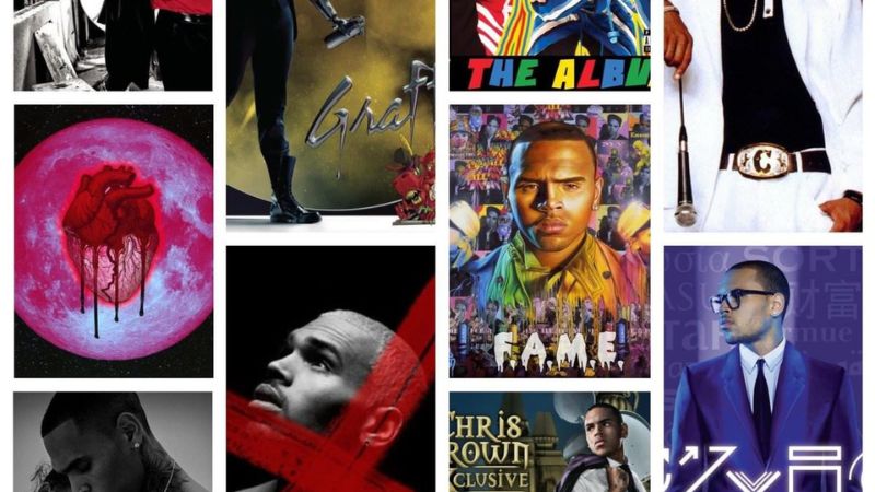 Chris Brown Albums Images