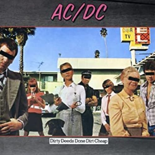 AC DC Albums Dirty Deeds Done Dirt Cheap image