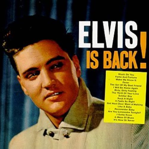 Elvis Presley Albums Elvis Is Back! Album image