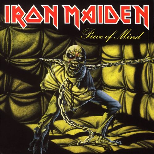 Iron maiden Piece of Mind album images