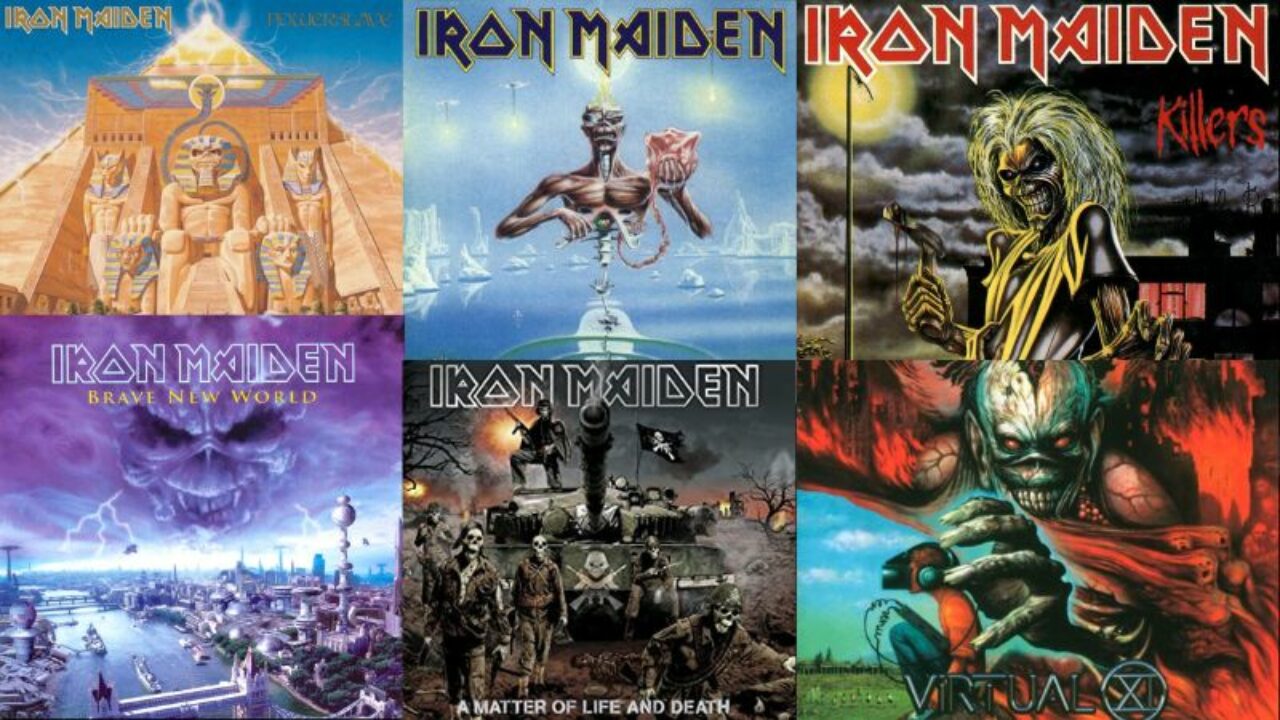The List of Iron Maiden Album in Order of Release - Albums in Order