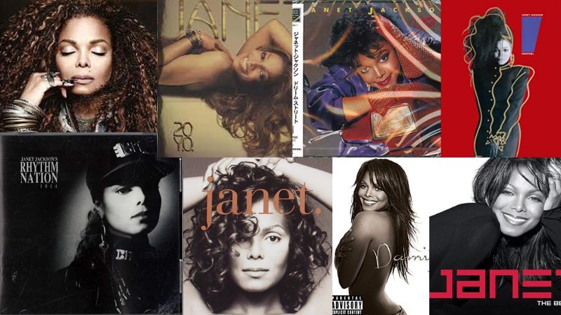 Janet Jackson albums photo