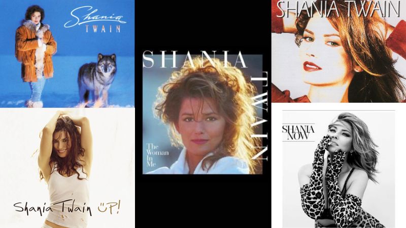 Shania Twain Albums Images