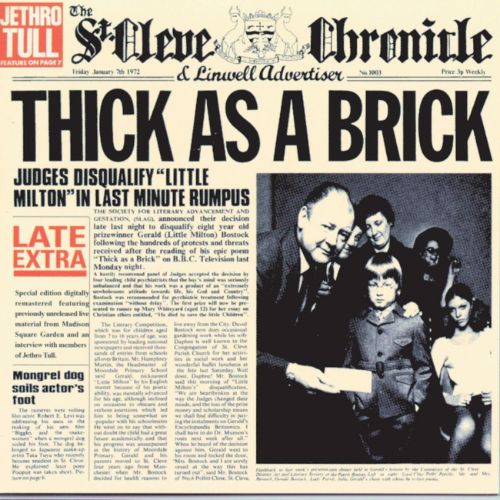 Jethro Tull Album Thick as a Brick image
