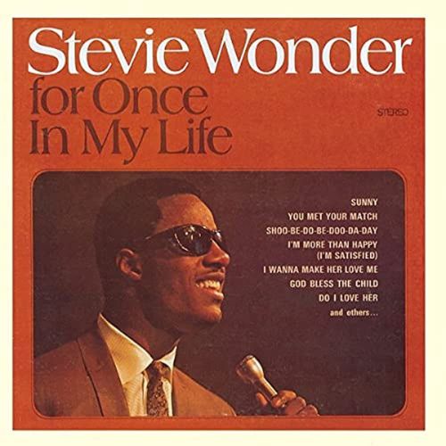 Stevie Wonder Album For Once in My Life image